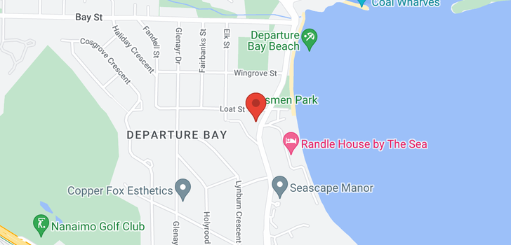 map of 2685 Departure Bay Rd